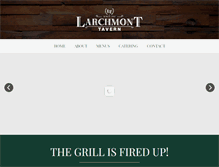 Tablet Screenshot of larchmonttavern.com